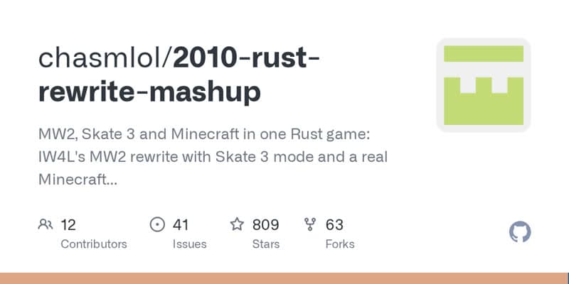 2010 Rust Rewrite Mashup source preview
